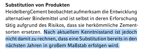 Wird Zement von anderen Baustoffen verdrängt?